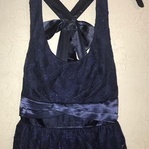 Navy blue dress